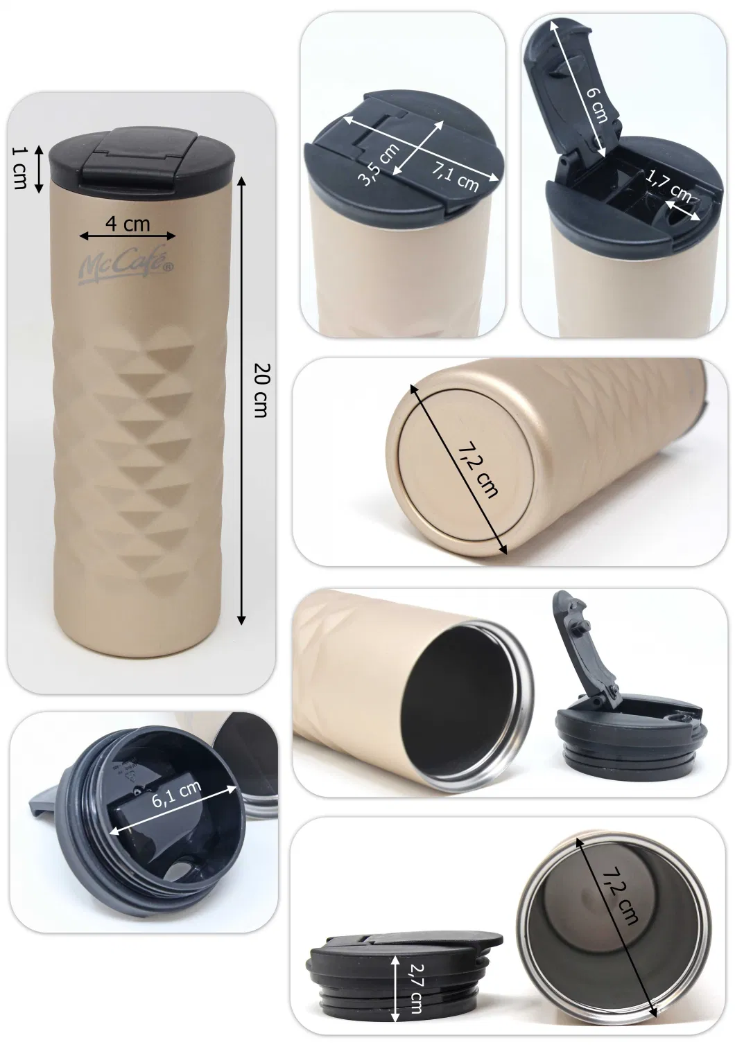 Skinny Double Wall Vacuum Flask