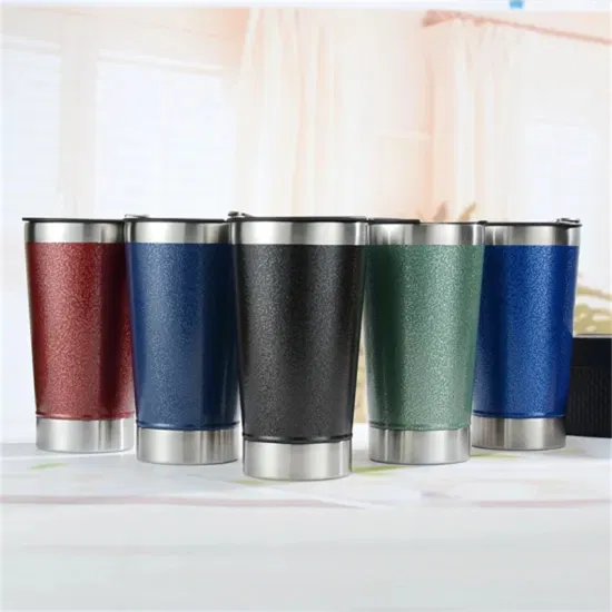 Isolamento térmico ao ar livre 20oz Stanley Stacking Pint Tumbler Canecas de cerveja isoladas de parede dupla de aço inoxidável